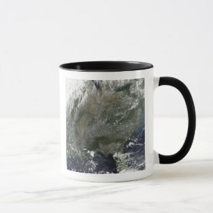 A pinwheel-like pattern of high pressure clouds mug