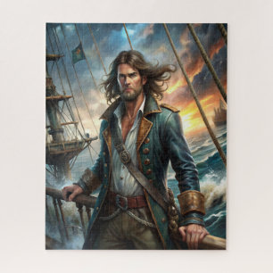A Pirate from a Ship Jigsaw Puzzle