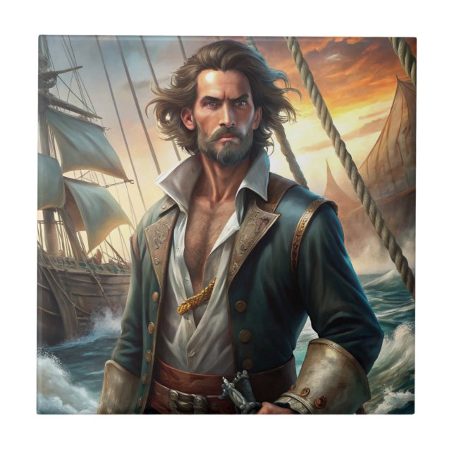 A Pirate from a Ship Tile (Front)