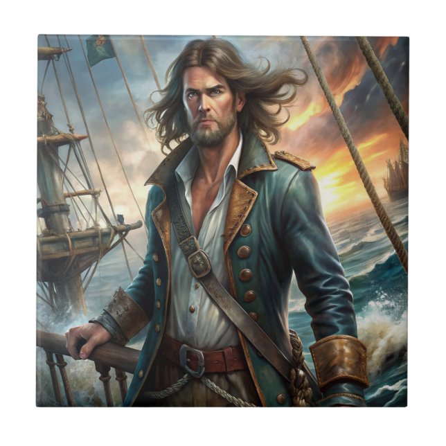 A Pirate from a Ship Tile (Front)