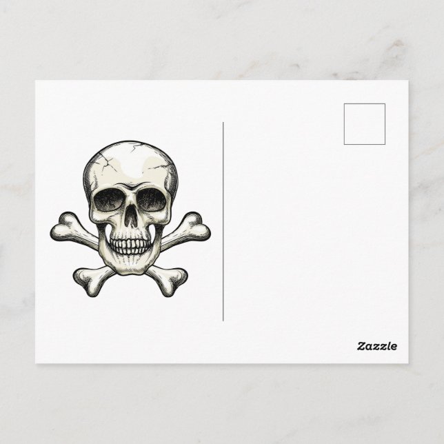 A Pirate Life for Me Thank You Card (Back)