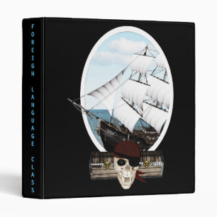 A Pirate Ship Binder
