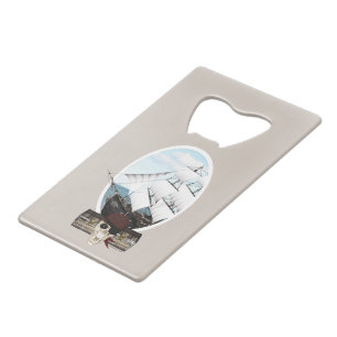 A Pirate Ship Credit Card Bottle Opener