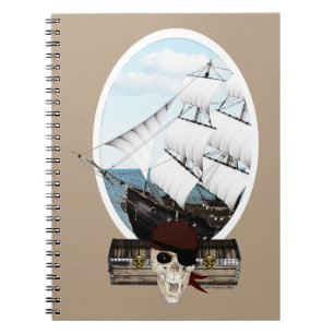 A Pirate Ship Notebook