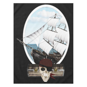 A Pirate Ship Tablecloth