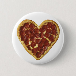A "Pizza" My Heart 2 Inch Round Button