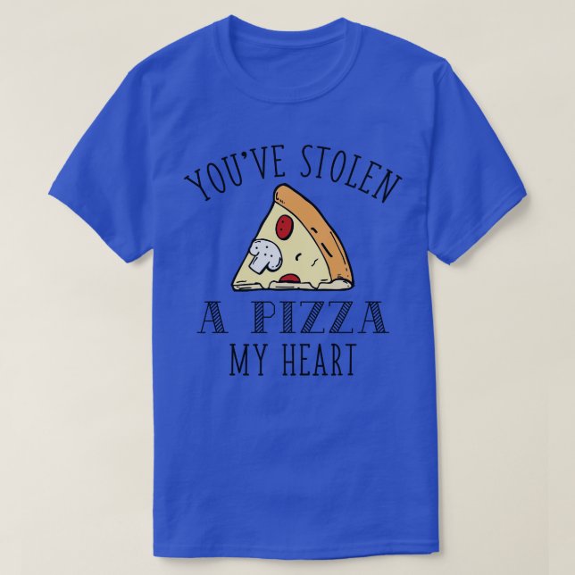 A Pizza My Heart T-Shirt (Design Front)