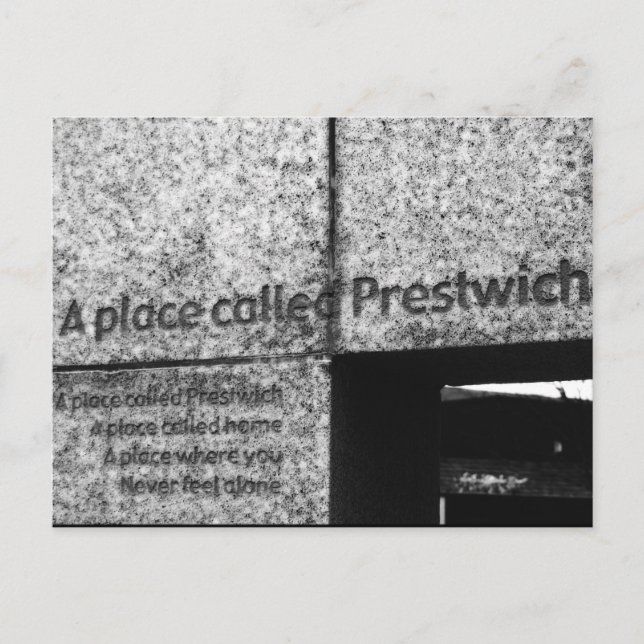 A Place Called Prestwich Postcard (Front)