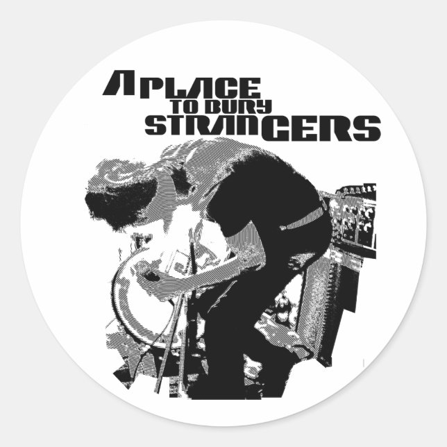 A Place to Bury Strangers Sticker (Front)