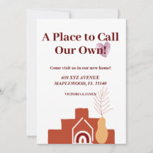 A place to call our own housewarming party retro 