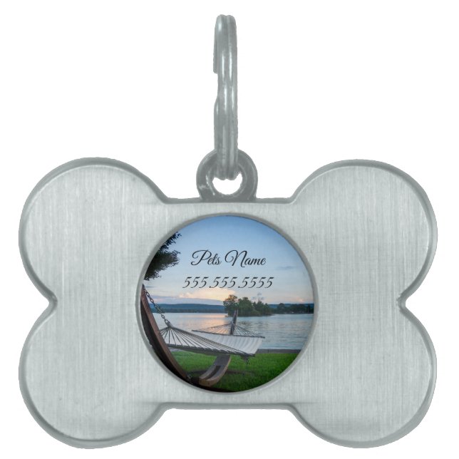 A Place To Relax Pet Tag (Front)