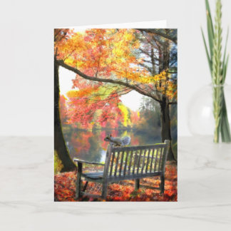 A Place to sit Gallery Greeting Card