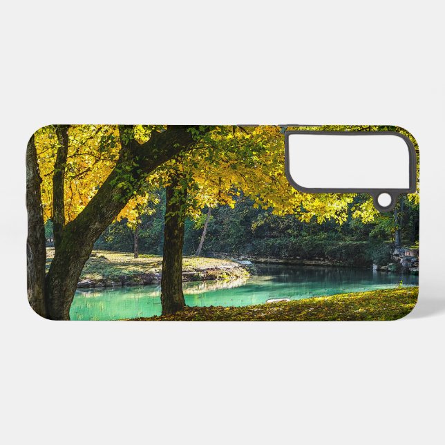 A Place Under The Shade Tree Samsung Case (Back Horizontal)