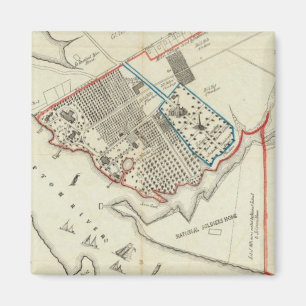 A Plan Of The Property Of The Hampton Normal Magnet