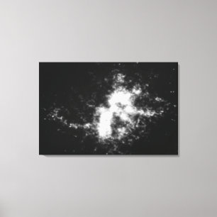 A Planetary Nebula (N66) in the Large Magellanic Canvas Print