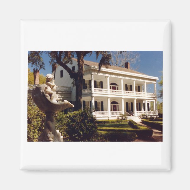 A Plantation On The Mississippi Magnet (Front)