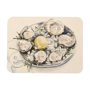 A Plate of Oysters 2012 Magnet