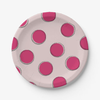 A Playful Take on Round Paper Plates