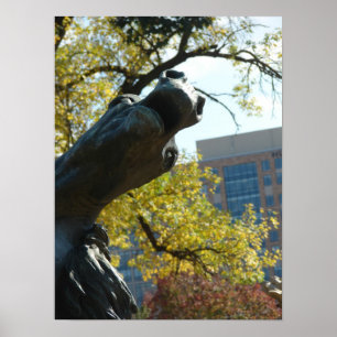 A Plaza Horse Poster