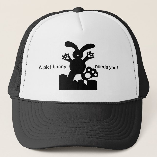 A plot bunny needs you! Cap (Front)