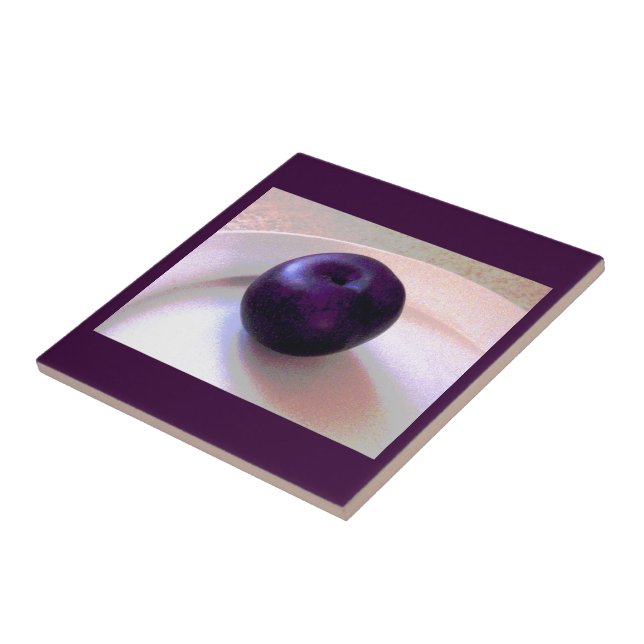 A Plum Tile (Side)
