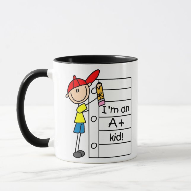 A Plus Kid Mug (Left)
