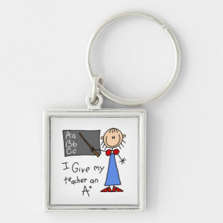 A Plus Teacher Keychain