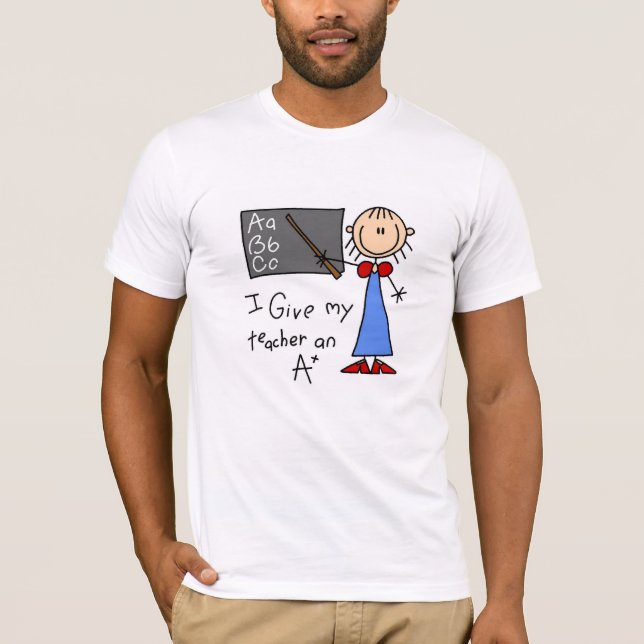 A Plus Teacher T-Shirt (Front)