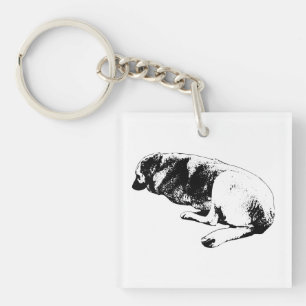 A Pocket of Stillness Keychain