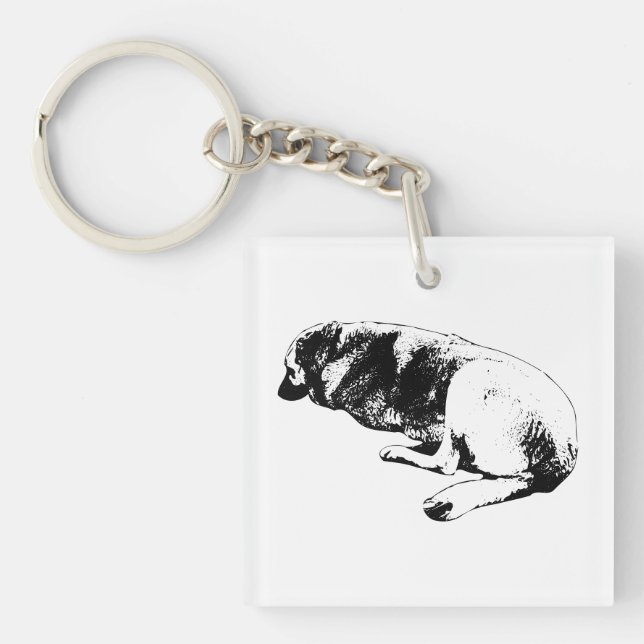 A Pocket of Stillness Keychain (Front)