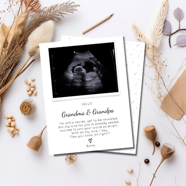  A Poem From Baby to Future Grandma & Grandpa Card (Creator Uploaded)