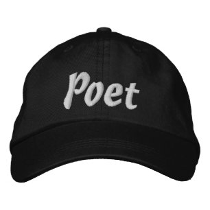 A Poet's Hat! Embroidered Hat
