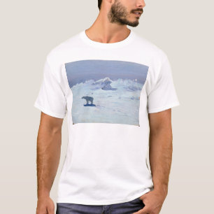 A Polar Bear Hunting in Moonlit Night, 1899 T-Shirt