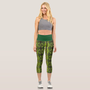 A Pond with Unpure Thoughts Capri Leggings