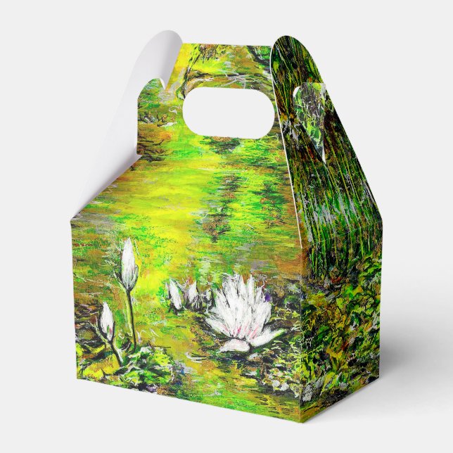 A Pond with Unpure Thoughts Favor Box (Back Side)