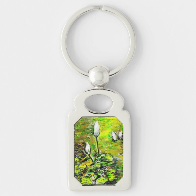 A Pond with Unpure Thoughts Keychain (Front)