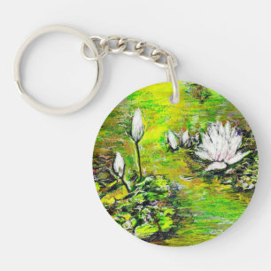 A Pond with Unpure Thoughts Keychain