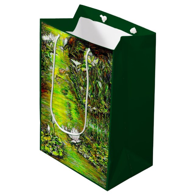 A Pond with Unpure Thoughts Medium Gift Bag (Front Angled)