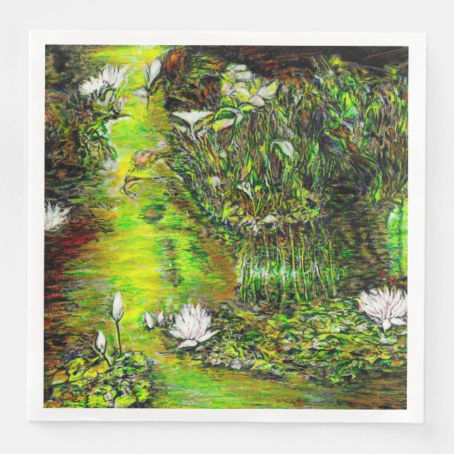 A Pond with Unpure Thoughts Napkin (Front)