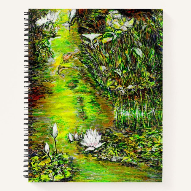 A Pond with Unpure Thoughts Notebook (Front)