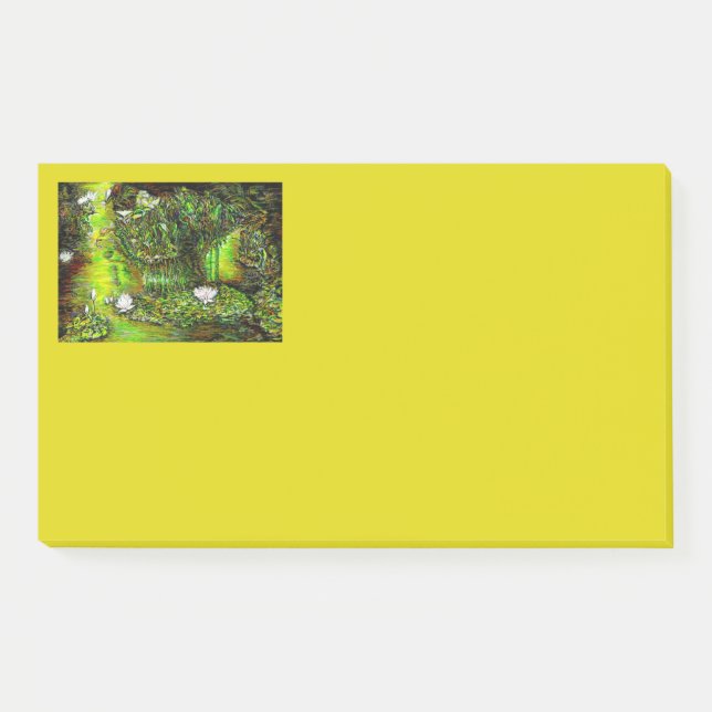 A Pond with Unpure Thoughts Post-it Notes (Front)
