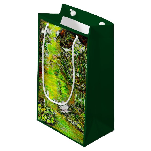 A Pond with Unpure Thoughts Small Gift Bag (Front Angled)