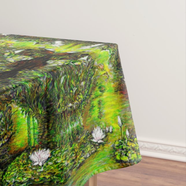 A Pond with Unpure Thoughts Tablecloth (In Situ)