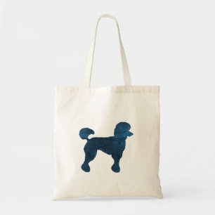 A poodle tote bag