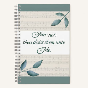 A Poor Wayfaring Man of Grief Notebook