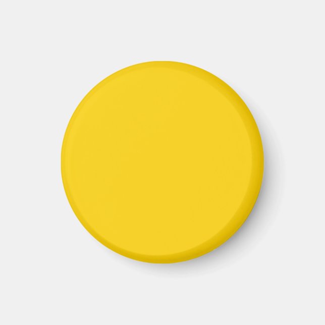 A Pop of Colour to Any Outfit, Bright & Warm Yello Magnet (Front)