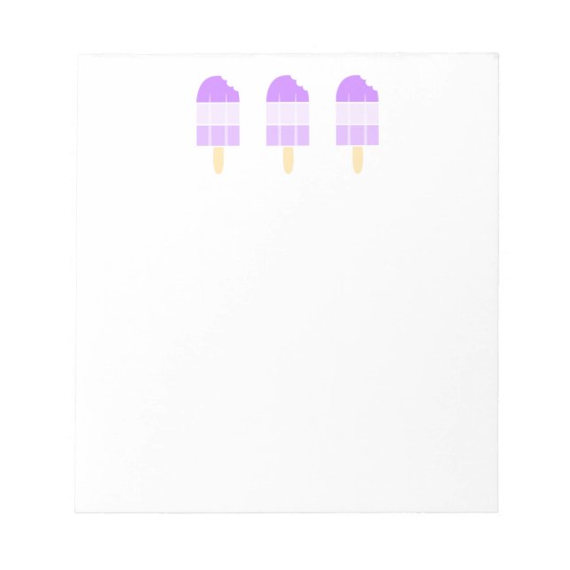 A Pop of Cool Notepad (Front)