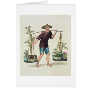 A Porter with Fruit Trees and Flowers, plate 16 fr
