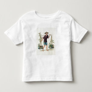 A Porter with Fruit Trees and Flowers, plate 16 fr Toddler T-shirt