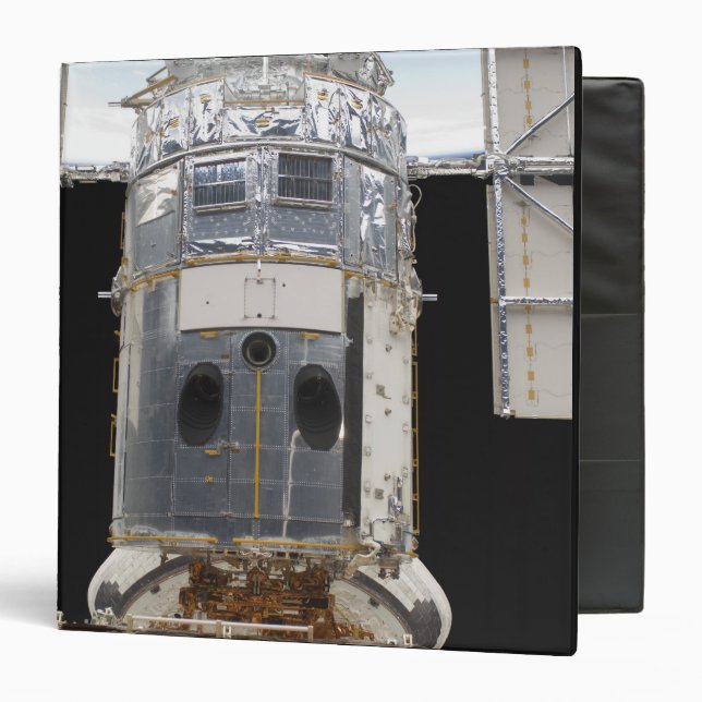 A portion of the Hubble Space Telescope Binder (Front/Inside)